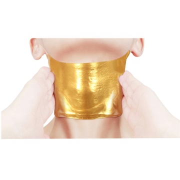 24k Gold Collagen Gel Chin Neck Mask