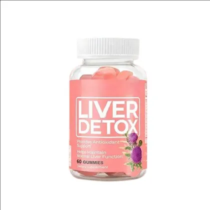 Vegan Liver Detox Gummies with Organic Milk Thistle Extract