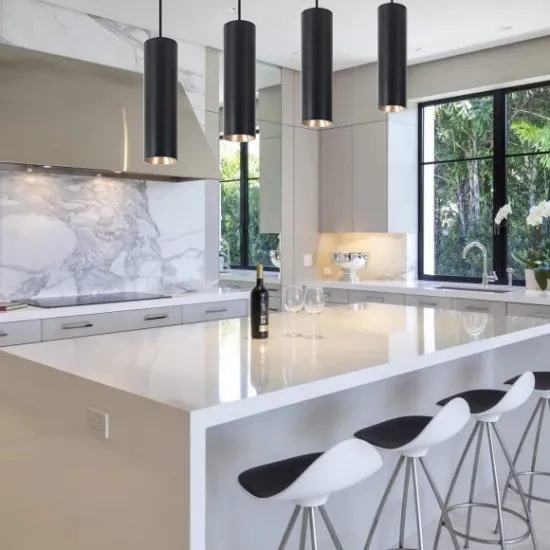 Modern Aluminum Body Pendant Lamp for Kitchen and Living Room