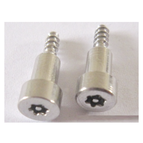 Противоугонный ступенчатый винт сливового цвета