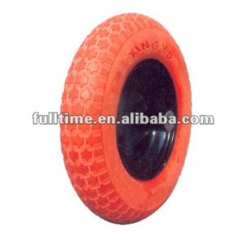 Color Solid PU Foam Wheel 300-8