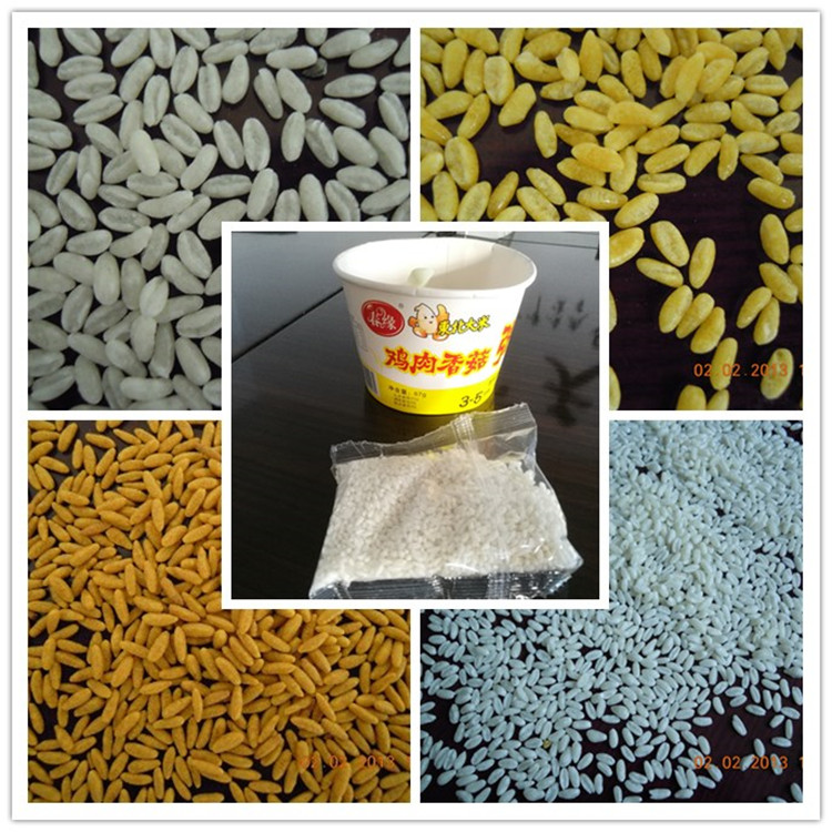 Instant rice instant porridge production line machine