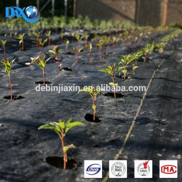 Flat Silk PP black plastic woven geotextile for railway