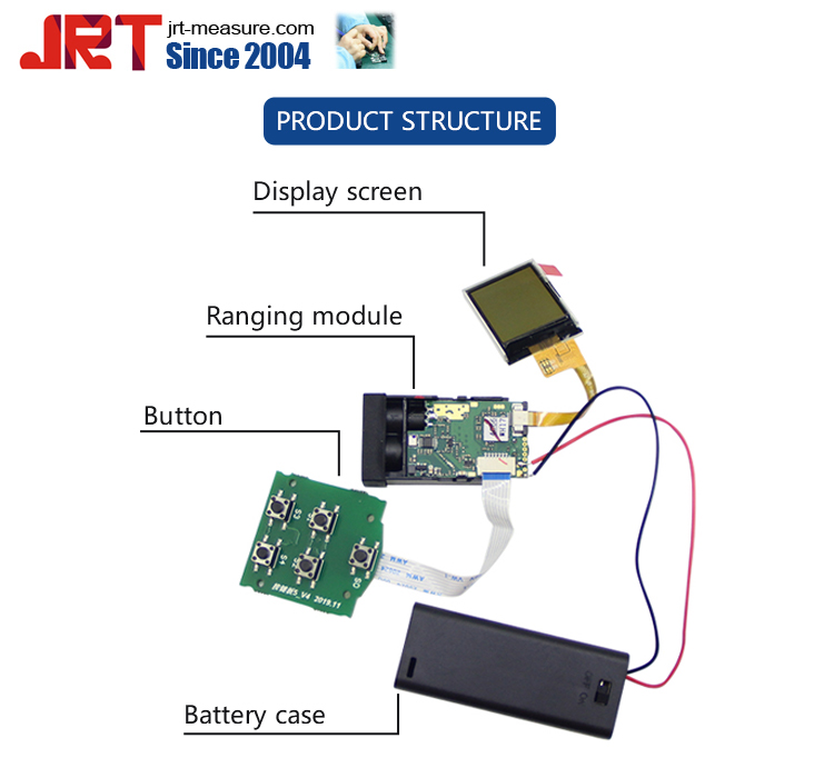 40m Laser Rangefiner Meter Sensor