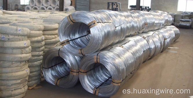 Bobinas grandes de alambre de hierro galvanizado