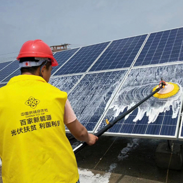 Ferramenta de limpeza solar portátil para manutenção eficiente do painel solar