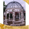 Gazebo en marbre nature de jardin extérieur à vendre