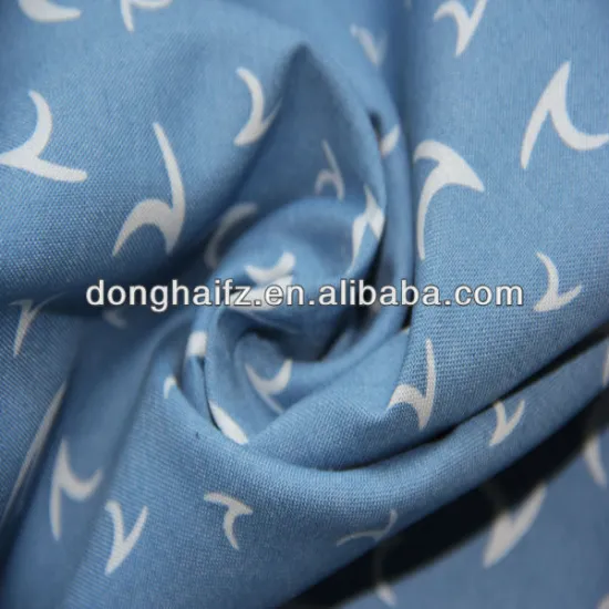 100 cotton fabric printing uniform fabric hospital uniform