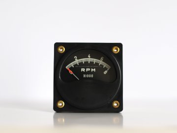 0 - 8000 Rpm 3 1/8” Universal Aircraft Gauge Digital Aircraft Tachometer R2-80d