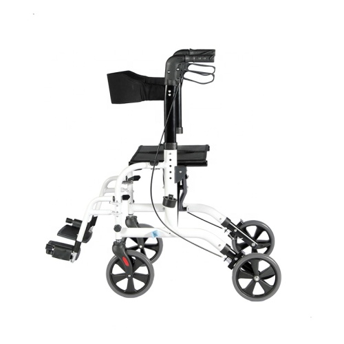 Rollator walker elderly Thansit Chair and 4 Lightweight Quality Rollator Factory