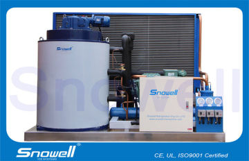 3 Tons/day Flake Ice Making Machine For Fishery , Air Cooling 3p / 380v / 50hz
