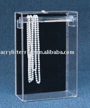 Clear Acrylic Necklace Display Shelf