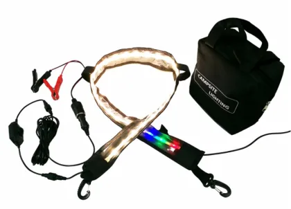 DCV/12V LED Camping Strip Lights Waterproof Outdoor