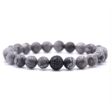 Zricon natural stone beads bracelet