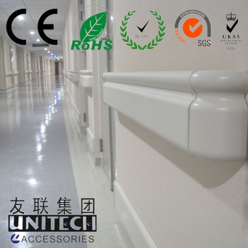 Asian Hospital Railing Pvc Corridor Hospital Guard Rail, High Quality Pvc Corridor Hospital ...