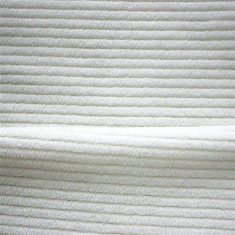 Dyed Poly Brushed Knit Fabric