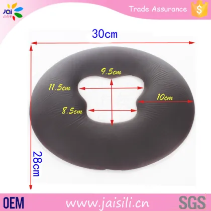 silicone gel face cushion round massage pillow