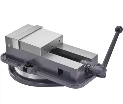 Double Station Quick Clamp Self-centering Pneumatic Vise Workholding