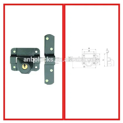 steel bolt lock
