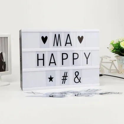 light box displays