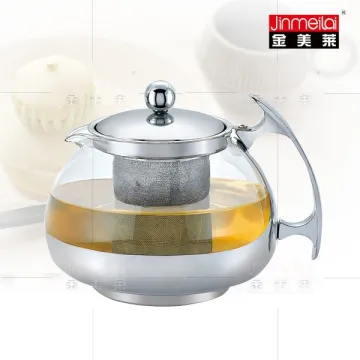 Quality glass teapot stainless steel glass teapot home glass teapot