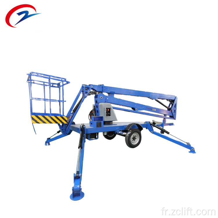 Crawler Towable Trailer Boom Lift