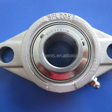 Unit Bantalan Flange Stainless Stainless 20 mm SUCFL204 SSUCFL204 Bantalan Dipasang 2-Bolt