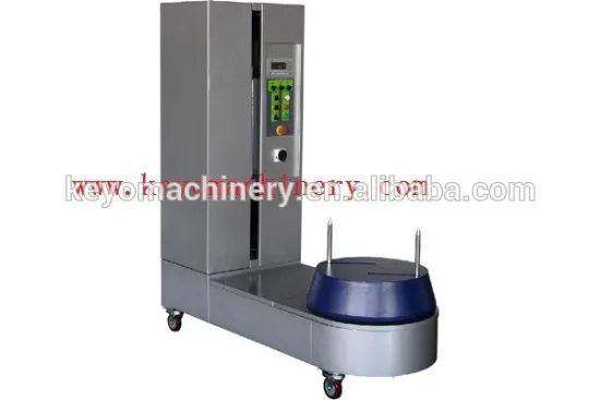 Airport Luggage wrapper