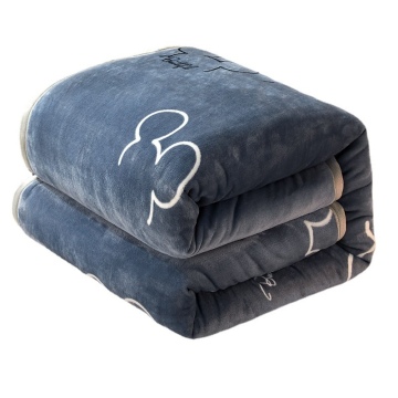 Amazon Hot selling Customized Quality plush sherpa blanket