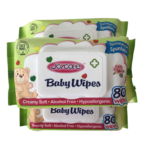 Wasser natürliche Pflege OEM Baby Tücher Baby Portable Custom Wet Wipe