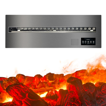 RGBW 64色の屋内照明付き1.5mリモートコントロール電気暖炉