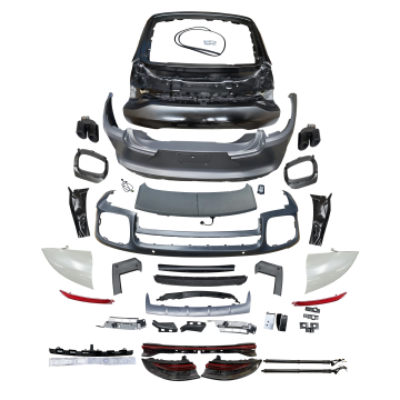 Hochwertiges VD-Upgrade-Körperkit für Panamera 970 (2010-2016)-971-2 Heckglas, Schwanzflügel, Heckklappe