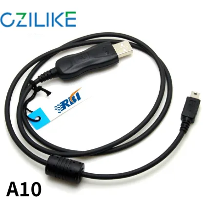 USB Programming Cable for Walkie-Talkie Two Way Radios (A10 EP150, Mag One A10/1, RDX RDU2020, RDU2080D, RDX RDU4100)