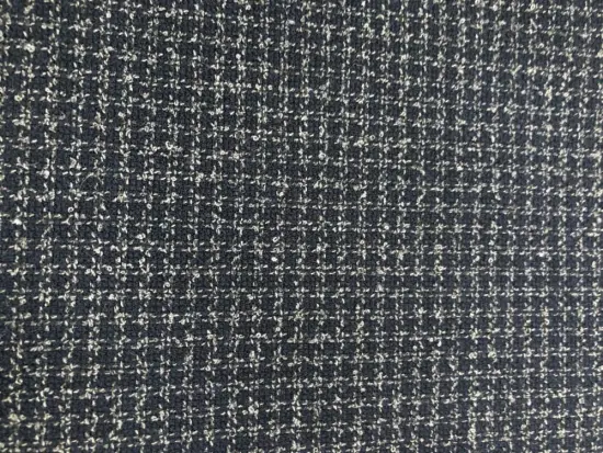 Plaid Polyester blended fabric for dress