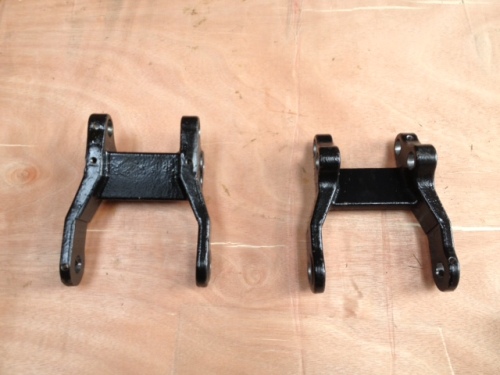 Black Painted Casting Parts for Machines