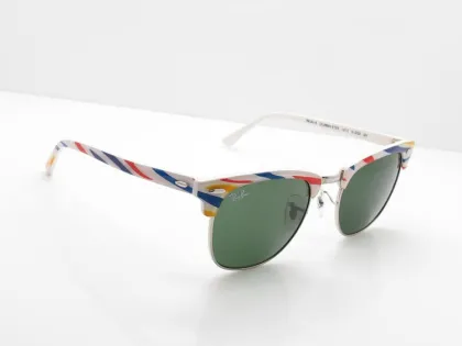 Scratch Resistant Ray Ban Aviator Shield Sunglasses Polarized Glass Lens