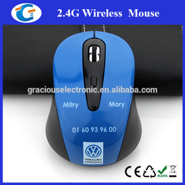 customized logo printing wireless mouse usb receiver