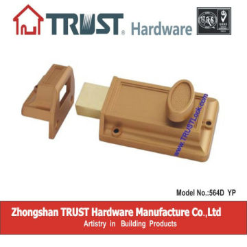 564D YP:Rim Cylinder Zinc Alloy Shell Strong Night Latch