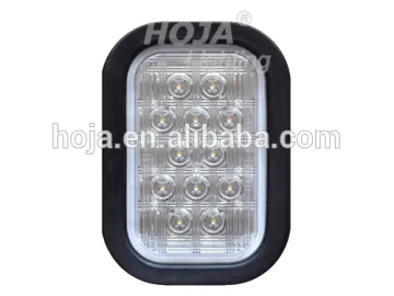 Rectangular LED Back-Up Light truck trailer rear lights led