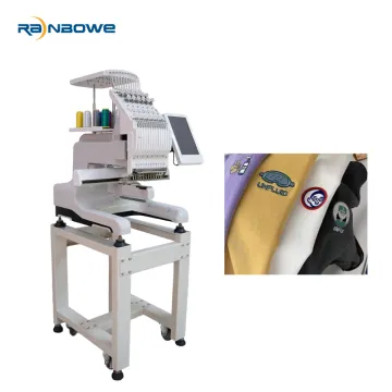 Affordable Prices for Small Home Use Single Head Computerized Shirt and Uniform Embroidery Machines