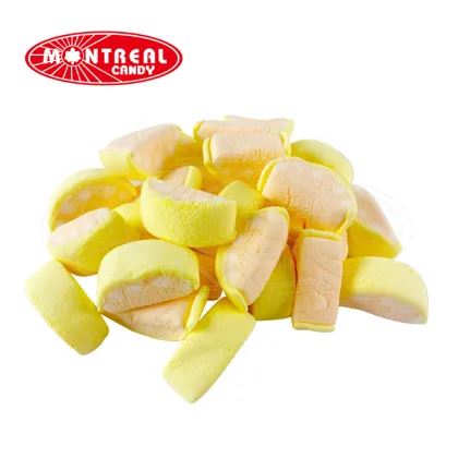 Watermelon Shape Halal Cotton Candy Marshmallow Sugar Fruit