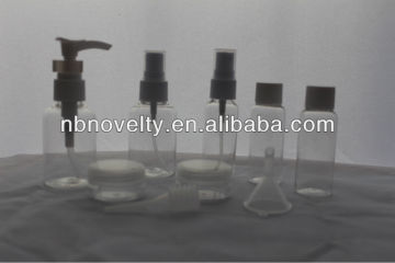 Travel bottle set