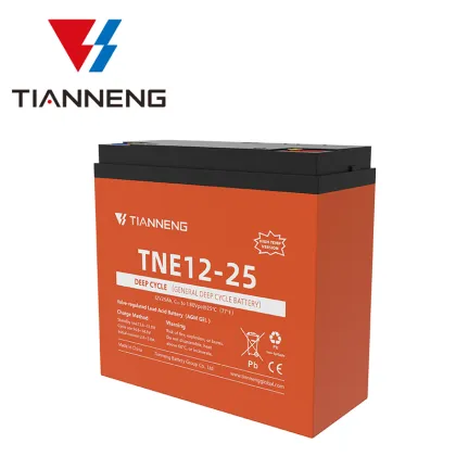 Tianneng Battery Wholesale: 12V 25Ah High Temperature Lead Acid Deep Cycle Power Battery