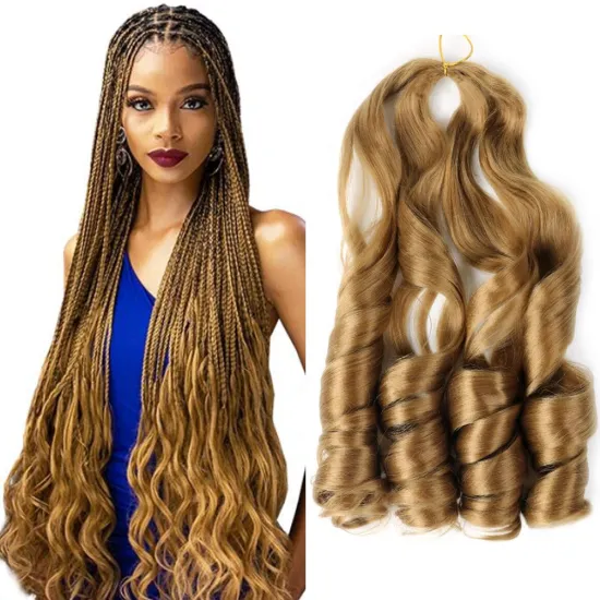 75g French Curls Extensions: Explore Loose Wave, Pre-Stretched Ombre Color, and Spiral Curls for Braiding Hair