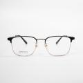 Black Designer Men Half Eye Glasses Frames