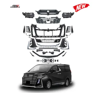 2024 GBT Alphard to 40 Vellfire Conversion Kit - Front Bumper Facelift for 2015-2022 Alphard ANH30/ANH35 Models