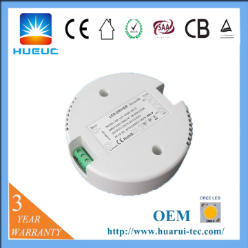 48W 1A conductor dimmable redonda llevado