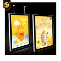 Ultra thin metal frame HD magnetic light box