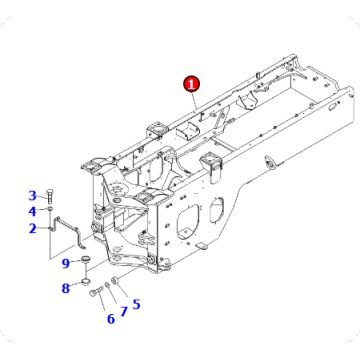 Loader WA320-6 FRAME 419-968-4112