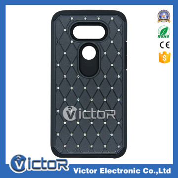 New Mobile phone Full sky stars PC diamond case for LG G5